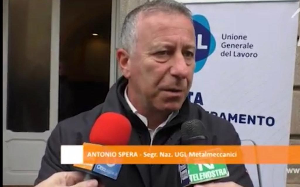 FCA, Spera (Ugl):”Terminato l’incontro con i vertici con presenza di Pietro Gorlier e Pietro De Biasi