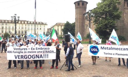 Ex Embraco Torino, Ugl:”Il nuovo progetto ItalComp”.