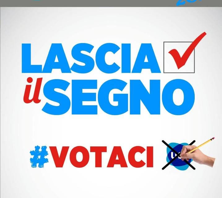 LASCIA IL SEGNO, VOTACI – ELEZIONI PER IL RINNOVO DELLE RSU