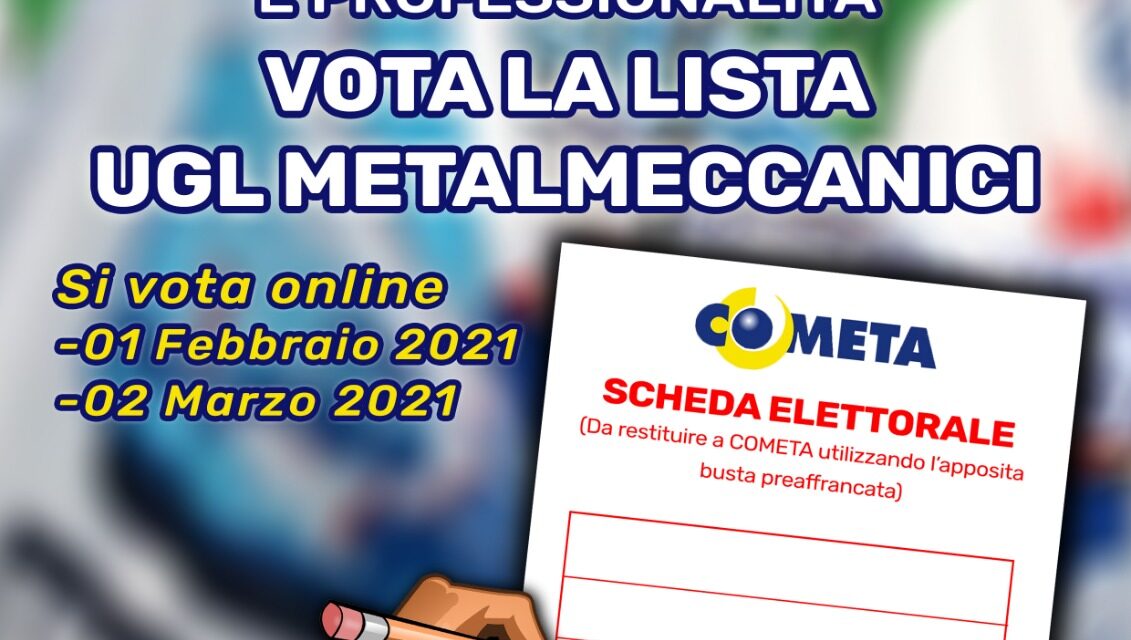 ELEZIONI FONDO COMETA 2021