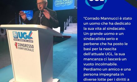 GRAZIE CORRADO MANNUCCI