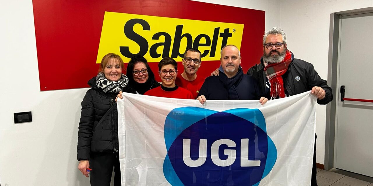 SABELT TORINO, UGL METALMECCANICI PRIMO SINDACATO :    ” PER LA PRIMA VOLOTA STRAORDINARIO RISULTATO ALLE ELEZIONI RSU/RLS”