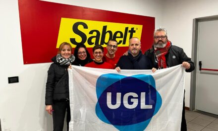 SABELT TORINO, UGL METALMECCANICI PRIMO SINDACATO :    ” PER LA PRIMA VOLOTA STRAORDINARIO RISULTATO ALLE ELEZIONI RSU/RLS”