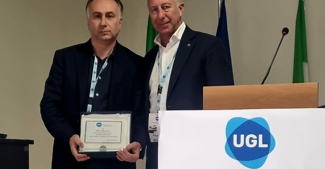 UGL AVELLINO. ETTORE IACOVACCI RICONFERMATO SEGRETARIO PROVINCIALE UGL METALMECCANICI