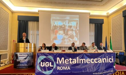 V° CONGRESSO PROVINCIALE ROMA, UGL METALMECCANICI “ELETTO PARADISO SEGRETARIO”.