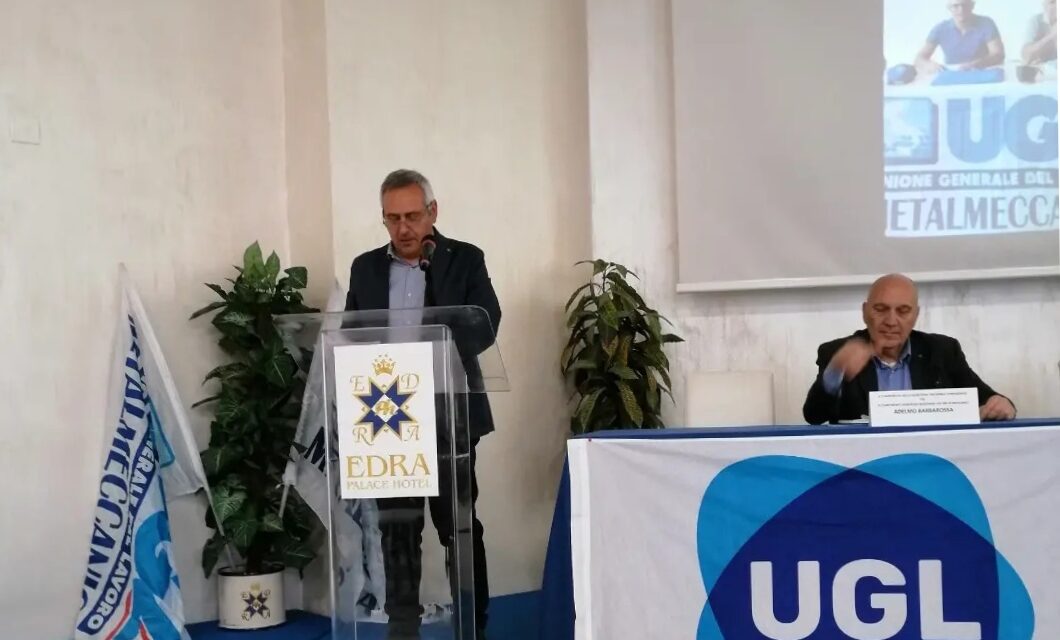 GERARDO MINOTTI CONFEMATO SEGRETARIO UGL FROSINONE