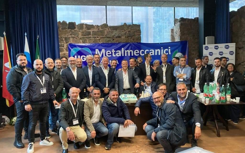 UGL METALMECCANICI RIELEGGE ANGELO MAZZEO SEGRETARIO PROVINCIALE