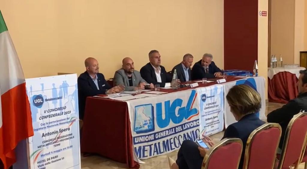 TERNI UGL METALMECCANICI FRANCESCANGELI ELETTO SEGRETARIO