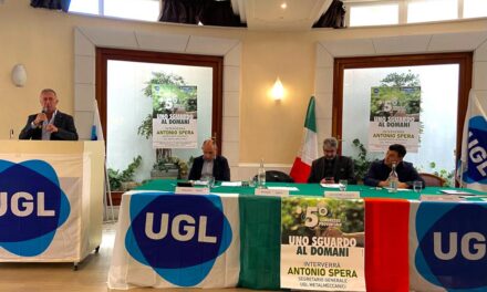 V CONGRESSO UGL FOGGIA. MAURIZIO GATTA RICONFERMATO SEGRETARIO PROVINCIALE DEI METALMECCANICI