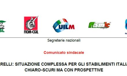 MARELLI: SITUAZIONE COMPLESSA PER GLI STABILIMENTI ITALIANI.  CHIARO-SCURI MA CON PROSPETTIVE