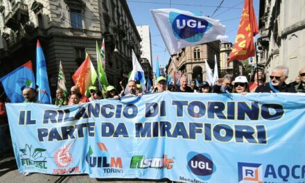 SCIOPERO MIRAFIORI, SPERA (UGL METALMECCANICI ): IN PIAZZA PER RILANCIO DEL SETTORE