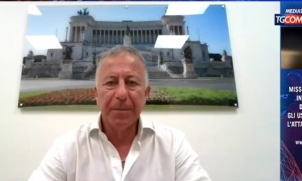 IL SEGRETARIO NAZIONALE UGL METALMECCANICI  ANTONIO SPERA , IN DIRETTA AL TGCOM24 PER STELLANTIS MIRAFIORI