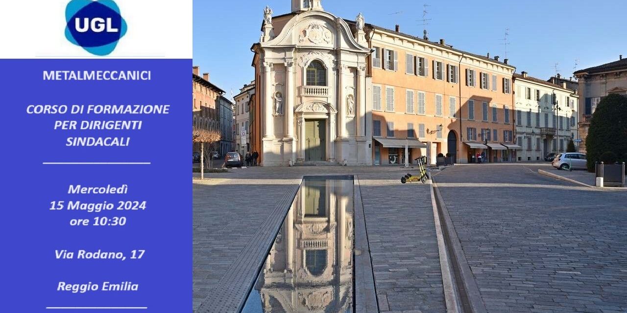 CORSO DI FORMAZIONE PER DIRIGENTI SINDACALI