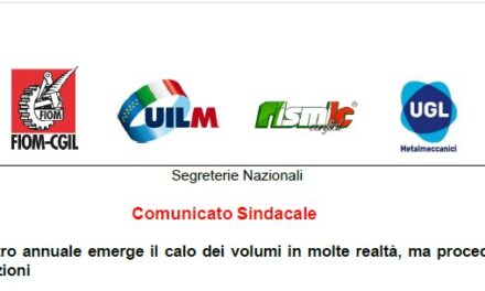 IVECO: DALL’INCONTRO ANNUALE EMERGE IL CALO DEI VOLUMI IN MOLTE REALTÀ, MA PROCEDONO COMUNQUE ALCUNE STABILIZZAZIONI