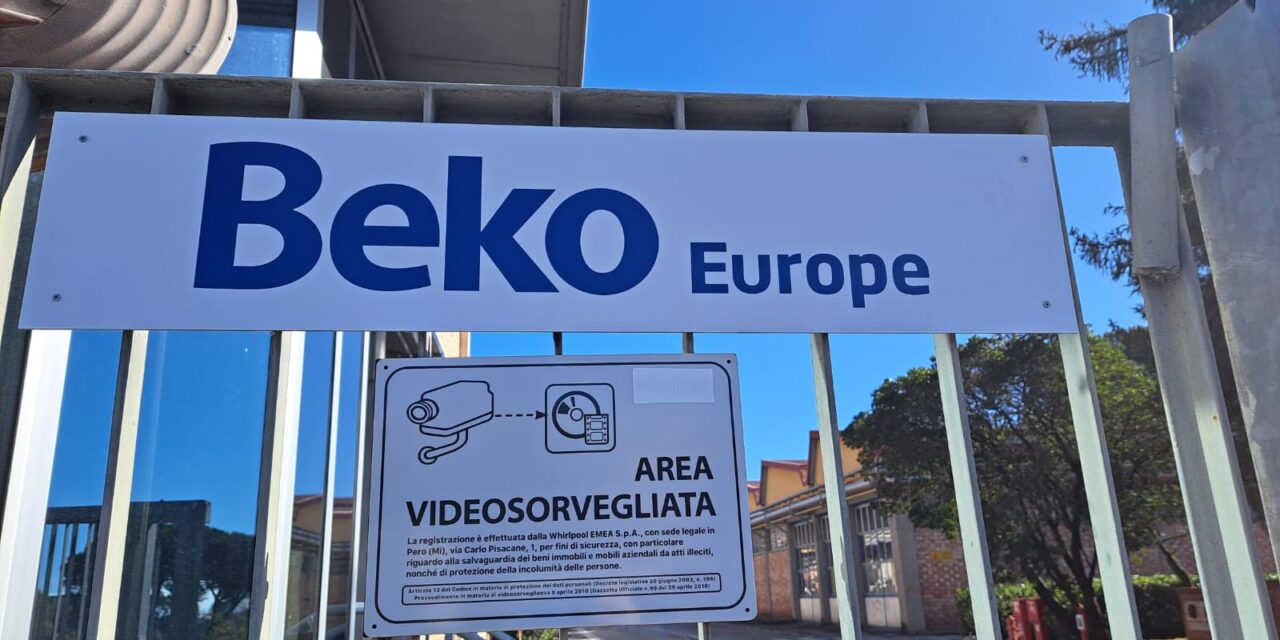 BEKO,OGGI VERTICE AL MIMIT E SCIOPERO DI 8 ORE