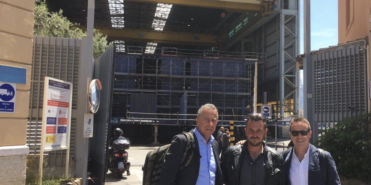 ELEZIONI STABILIMENTO FINCANTIERI PALERMO, LA UGL METALMECCANICI OTTIENE IL 21,05% DELLE PREFERENZE; LORENZO GIORDANO RICONFERMATO RSU