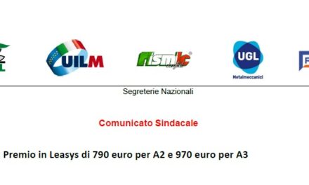 STELLANTIS: PREMIO IN LEASY DI 790 EURO PER A2 E 970 EURO PER A3