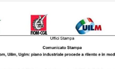 BEKO. FIM, FIOM,UILM,UGLM: PIANO INDUSTRIALE PROCEDE A RILENTO E IN MODO INSODDISFACENTE